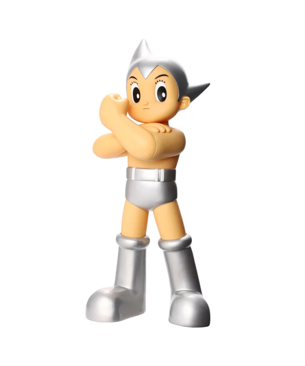 原子小金剛 銀色 鉄腕アトム ASTRO BOY ATOM FIST 握拳 公仔