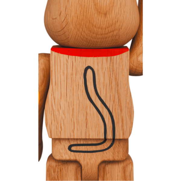 Be@rBrick カリモク 招き猫 壱 青 400%