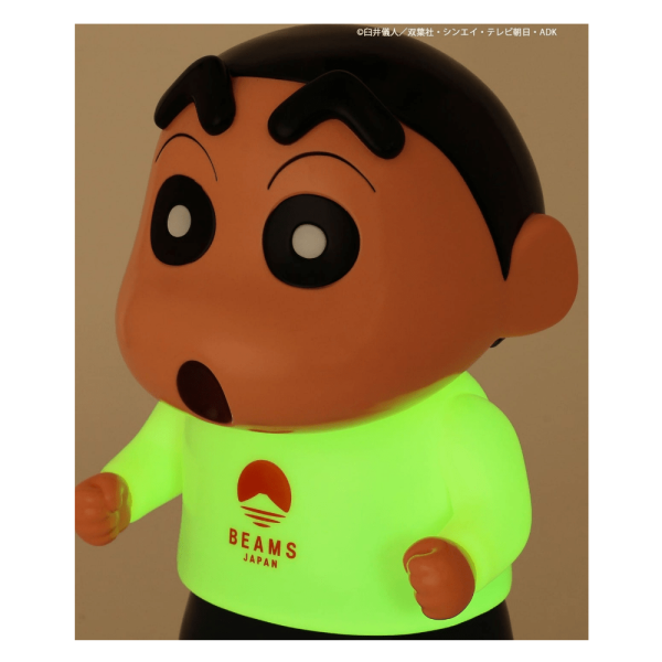 SOFVIPS-G 蠟筆小新 野原しんのすけ BEAMS JAPAN限定カラー 蓄光