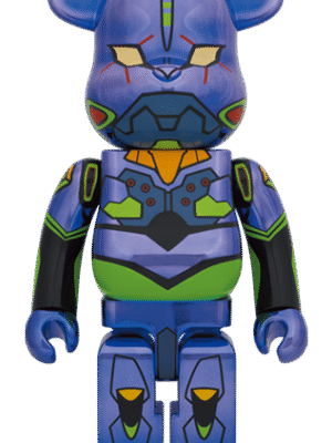 Medicom Toy Be@Rbrick - 初號機 Chrome Ver. 1000%《新世紀福音戰士》